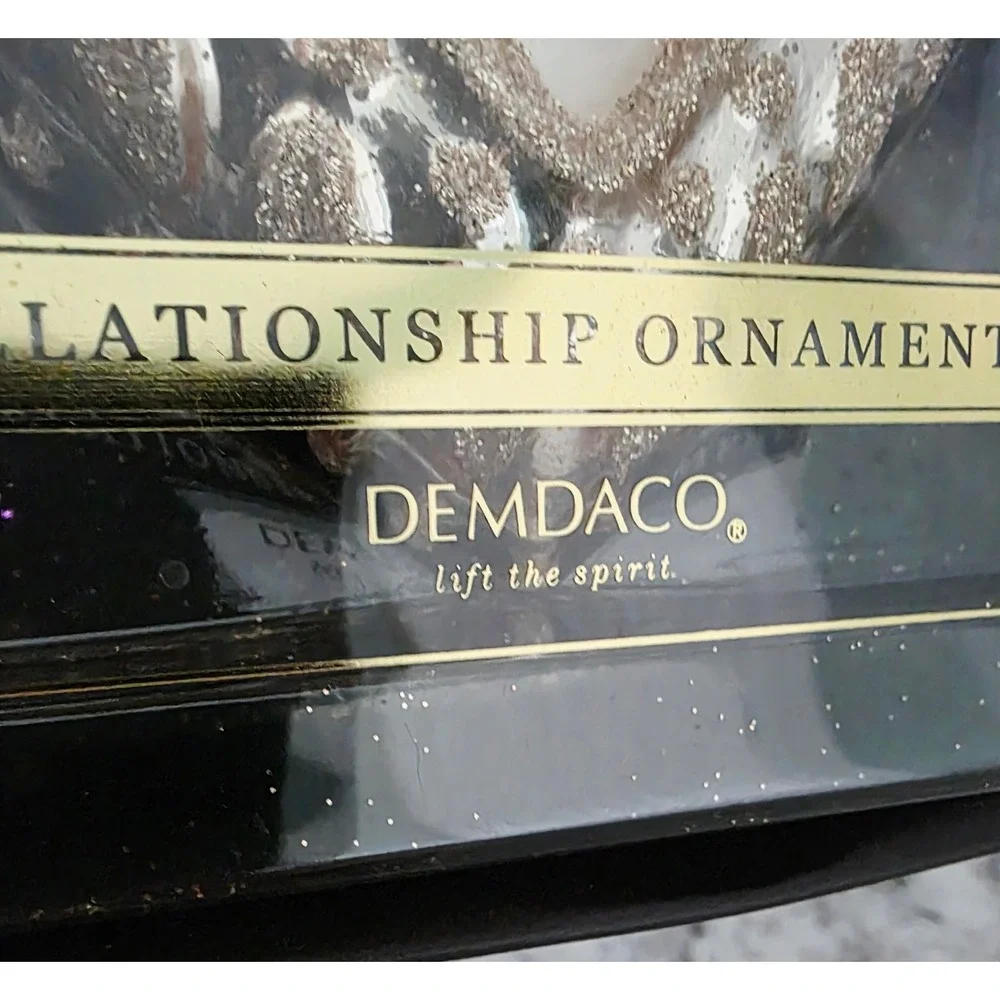 DEMDACO Mercantile Collection Mother Cherished‎ Loved Heart Ornament Holiday
